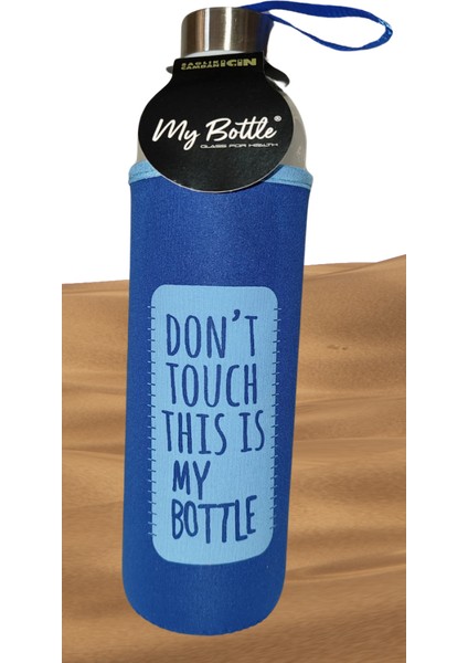 Hikmetlirenk Sağlıklı My Bottle Kılıflı Cam Matara Cam Matara 1 Lt