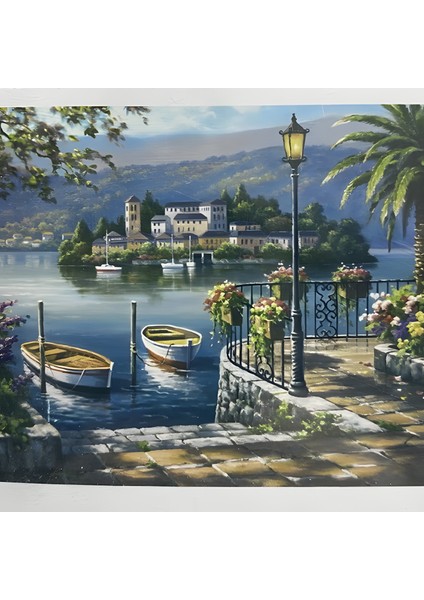 5d Yapışan Boncuk Goblen Mozaik Tablo Pano 40 x 50 cm 77226