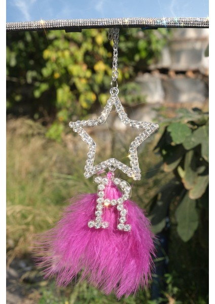 Gümüş Yıldız Altına Harf Tüy Seçenekli Dikiz Süsü indirimleri