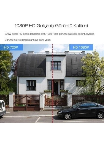 20 Mp Hd Lens İç Dış Mekan Suya Dayanıklı Ip Wifi Network Güvenlik Kamerası Wifi Kamera