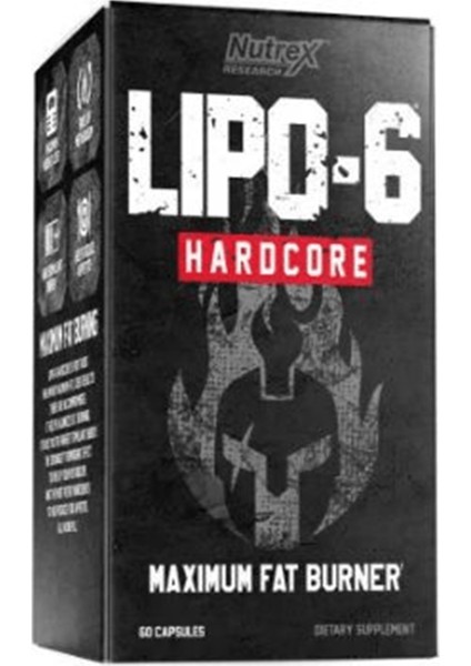 Lipo-6 Hardcore Maxımum Fat Burner 60 Capsul. Ozelsporcugıdaların'dan.abd VERSION.3738