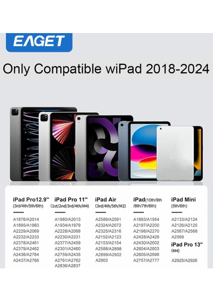 Epen03 Pencil Tablet Kalem iPad Apple Serisi Dijital Ekran+Avuç içi Red+Eğim Basıncı+CE/FCC/RoHS Lisanslı Manyetik fiyatları