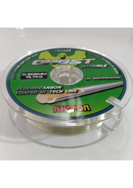 Ghost 100 mt Fluorocarbon Misina - 0,30 mm