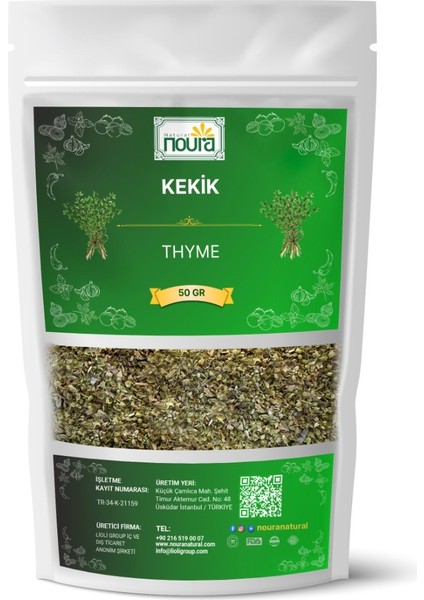 50 Gr Kekik