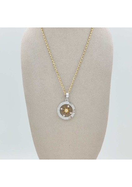Çevirmeli Pusula Kolye Ucu – KLU0555