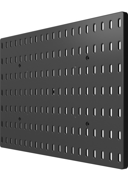 Smılesepet Çok Amaçlı Organizatör Pano (Tek Parça) Yapışkanlı 40 cm x 28 cm Siyah