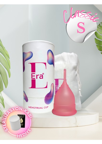 Era Cup - S Boy / Menstrual Cup (Adet Kabı, Regl Kabı)