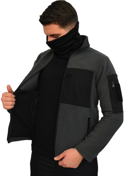 ANTRASİT TAKTİK POLAR MONT 7 CEP