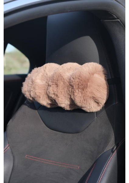 Daisy Kürk Boyun Yastığı Camel 2 Adet fiyatları