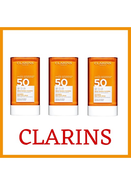 Invisible Sun Care Stick SPF50+ 17+17+17G 3 Lü