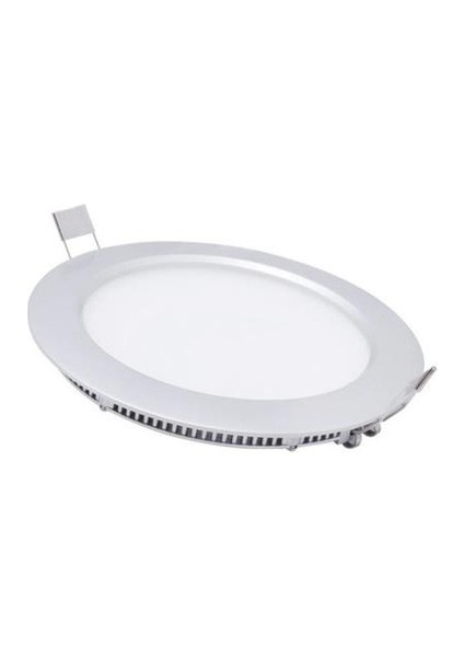 Inoled Yuvarlak Beyaz Kasa LED Panel 18WATT - Nıva 2718-02 Gün Işığı