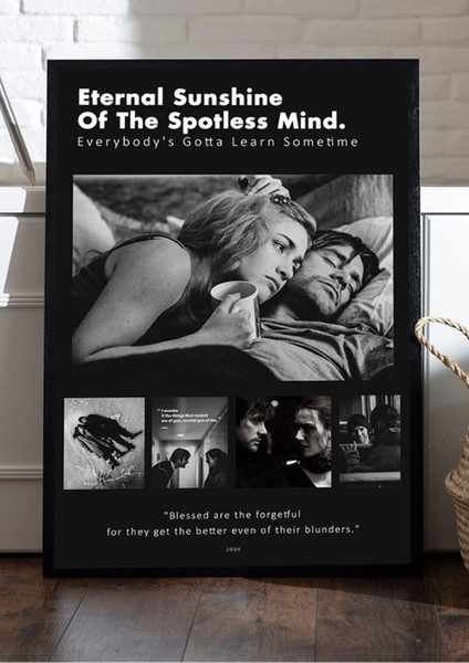 Eternal Sunshine Of The Spotless Mind Kağıt Poster Sil Baştan Kuşe Kalın (33X48 Cm)
