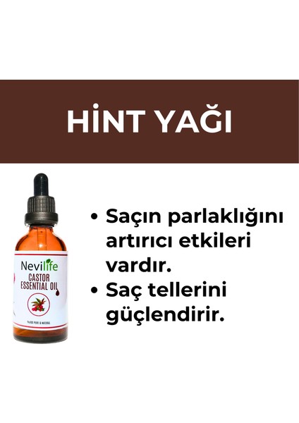 Organik Biberiye, Hint, Kabak Çekirdeği Yağı Seti 20 ml