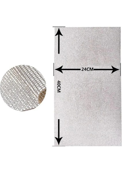 Kendinden Yapışkanlı Kristal Taşlı Tabaka (2mm) En: 24 cm Boy:40 cm fiyatları