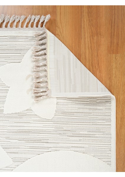 Kids KI001 Bej Yumuşak Dokulu Salon Mutfak Koridor Oturma Odası Yolluk Halı Makine Halısı fiyatları