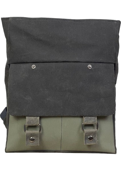 Gurta Sırt Çantası Mumlu Kanvas & Hakiki Deri El Çantası (14 Inç Tablet Notebook Laptop ) 25X31 cm modelleri