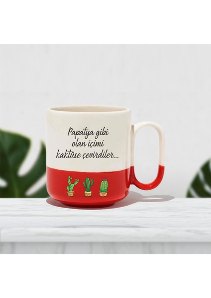 Papatya Gibi Komik Yazılı Kupa