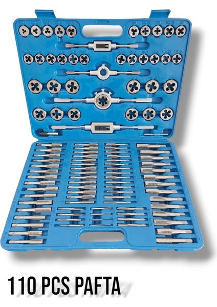 Pafta Takımı Diş Açma Seti 110 Parça M2-M18