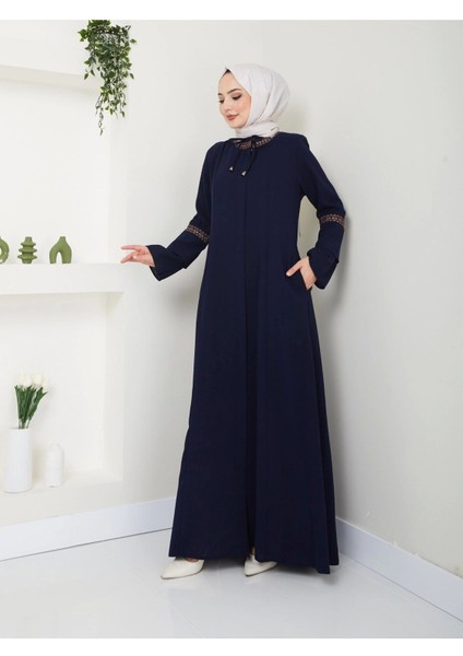 Nakış Işlemeli Büyük Beden Ferace fiyatları