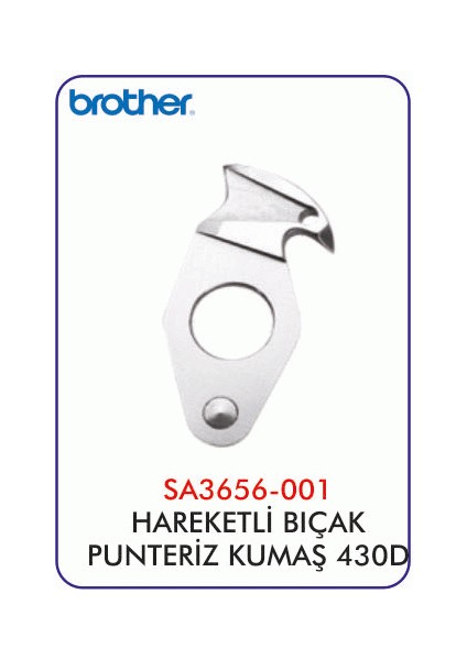 BR430D Punteriz Hareketli Bıçak