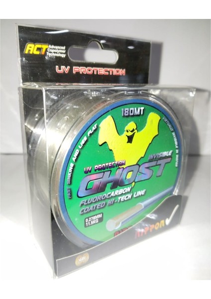 Ghost 180 mt Fluorocarbon Misina - 0,27 mm
