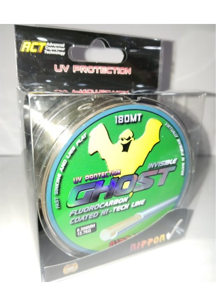 Ghost 180 mt Fluorocarbon Misina - 0,30 mm