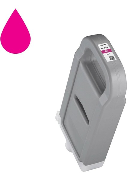 ® Canon PFI-1700 M (Magenta) Kırmızı Plotter Orijinal Mürekkep Kartuş 700 Ml. (0777C001)