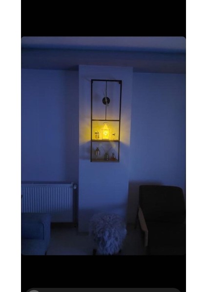 Duvar Saati Kitaplık , Modern Dekoratif Raf Kitaplık Metal Demir Duvar Saati indirimleri