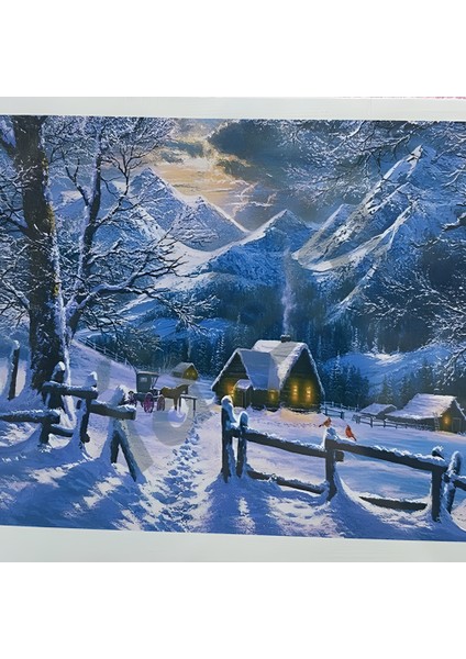 5d Yapışan Boncuk Goblen Mozaik Tablo Pano 40 x 50 cm 76249