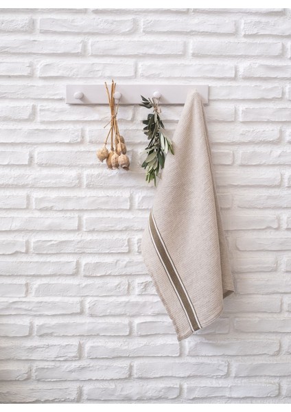 Gastronome Pamuk 2'li Mutfak Havlusu Haki 50 x 76