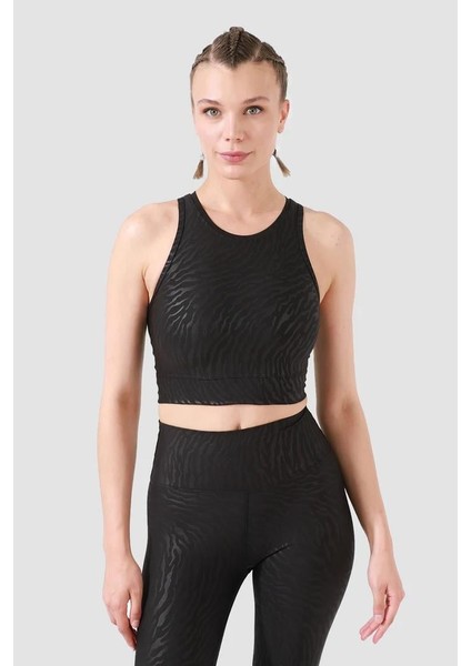 Superstacy Kadın Leopar Desenli Spor Bra SS3737