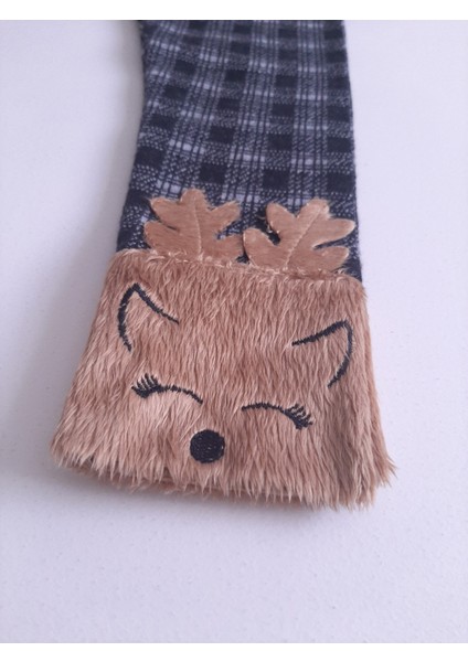 Siyah Gri Kareli Paçası Nakışlı Kışlık Kumaş Tayt Pantolon fırsatları