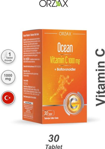 Ocean Vitamin C 30 Tablet