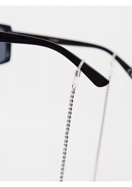 Kristal Taşlı Rhinestone Gözlük Zinciri, Gözlük Ipi