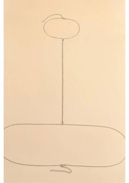 Kristal Taşlı Vücut ve Sırt Aksesuarı Crystal Body Chain modelleri