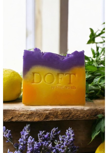 Doft Lavanta Limon ve Portakal Esanslı Şans Dolu Sabun 150 gr modelleri