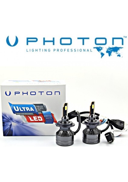 H7 LED Xenon Oto Ampulü Photon Ultra