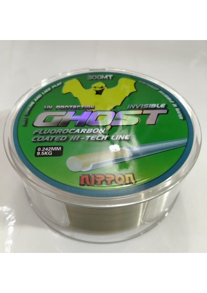 Ghost 300 mt Fluorocarbon Misina - 0,24 mm