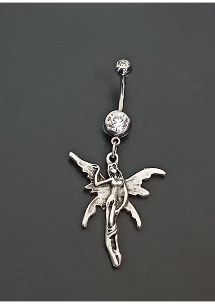 Cerrahi Çelik Sallantılı Göbek Piercing