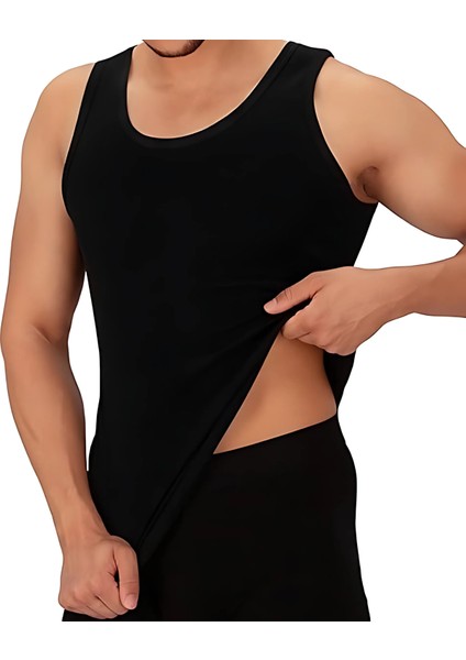 Erkek Atlet Premium 6'Lı Kutu Penye Süprem Pamuk