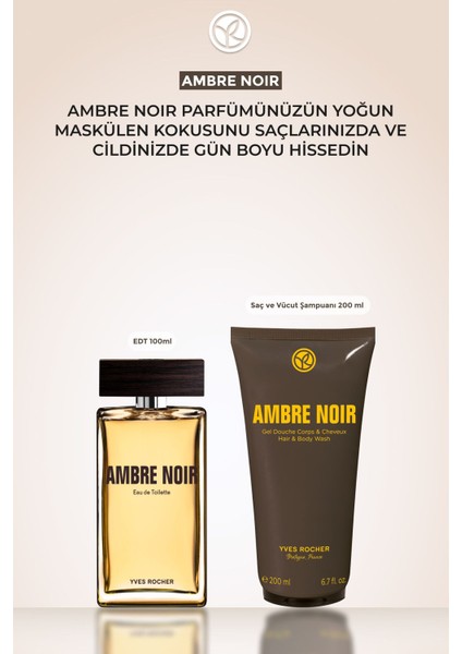 Ambre Noir- Saç Ve Vücut Şampuanı - 200 Ml-38421