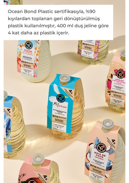 Monoi Eko Refill Yedek Saç ve Vücut Şampuanı - 600 ml-11782