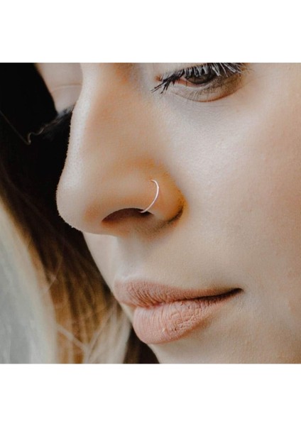 925 Ayar Gümüş Kilitli Halka Hızma