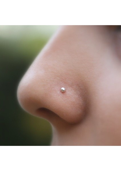 925 Ayar Gümüş Taşsız Top Hızma