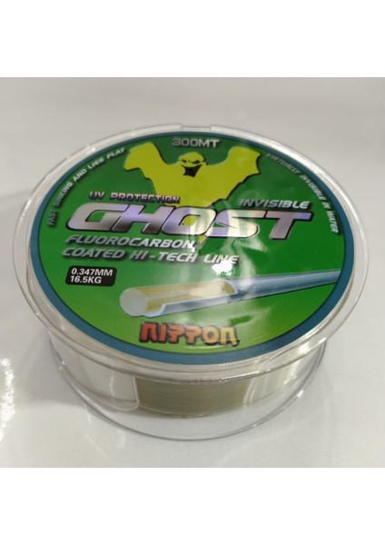 Ghost 300 mt Fluorocarbon Misina - 0,34 mm