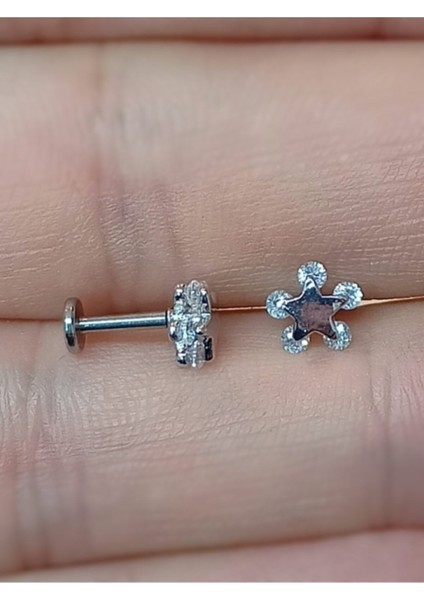 Unisex Tragus Helix Kulak Piercing