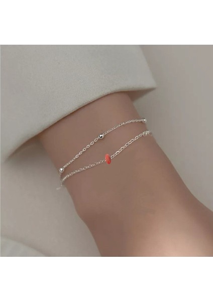 Boğa Burcu Akik Doğal Taşlı Bileklik - Halhal