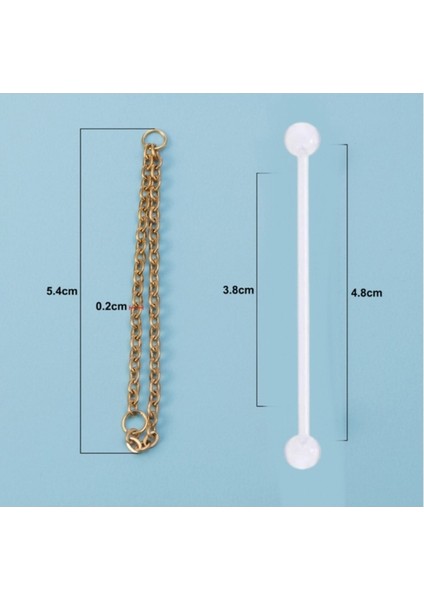 Köprü Piercing Altın