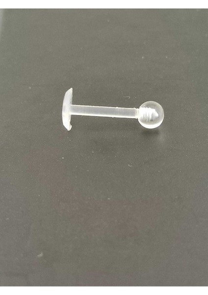 Bioplast Şeffaf Labret Piercing