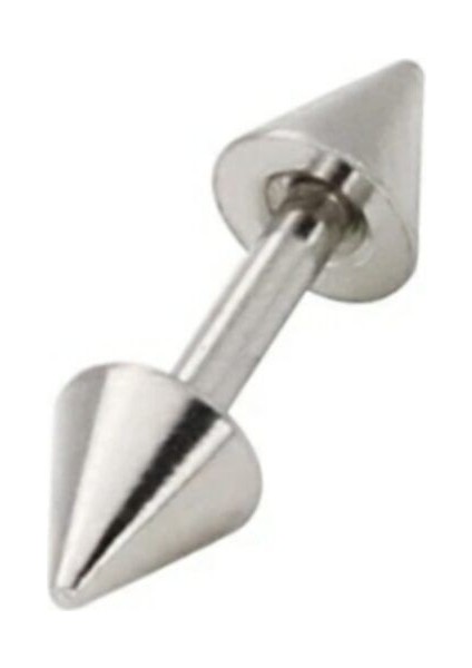 İki Ucu Açılabilir Spike Piercing